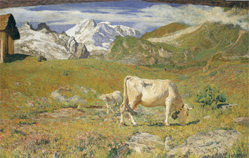 Giovanni Segantini, Spring Pastures (Pascoli di primavera)