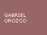 GABRIEL OROZCO